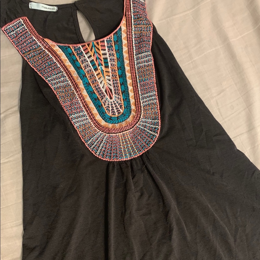 Beaded tank top